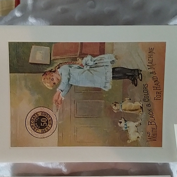 Coats and Clark stationary set of 5 - Picture 4 of 7